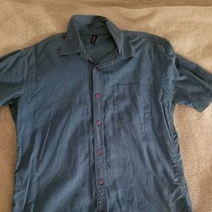 RVCA° blue button down